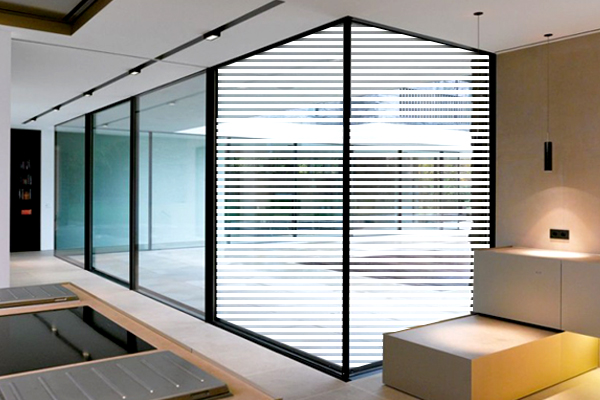 Global Architectural Window Film - Decorative Ice Line
